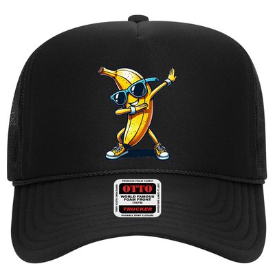 Dab Banana Dancing Dabbing Banana Fruit Meme Trucker Hat