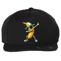 Dab Banana Dancing Dabbing Banana Fruit Meme Wool Snapback Cap