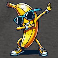 Dab Banana Dancing Dabbing Banana Fruit Meme Vector Backpack