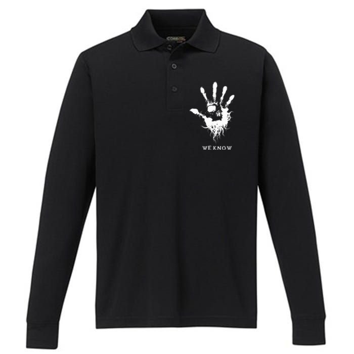 Dark Brotherhood Performance Long Sleeve Polo