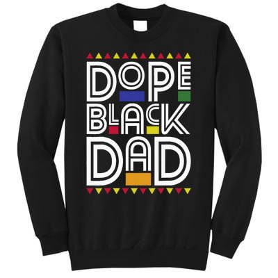 Dope Black Dad Black History Month Juneteenth 1865 Sweatshirt