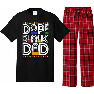 Dope Black Dad Black History Month Juneteenth 1865 Pajama Set