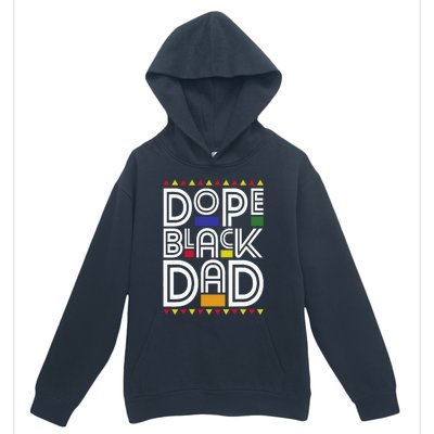 Dope Black Dad Black History Month Juneteenth 1865 Urban Pullover Hoodie