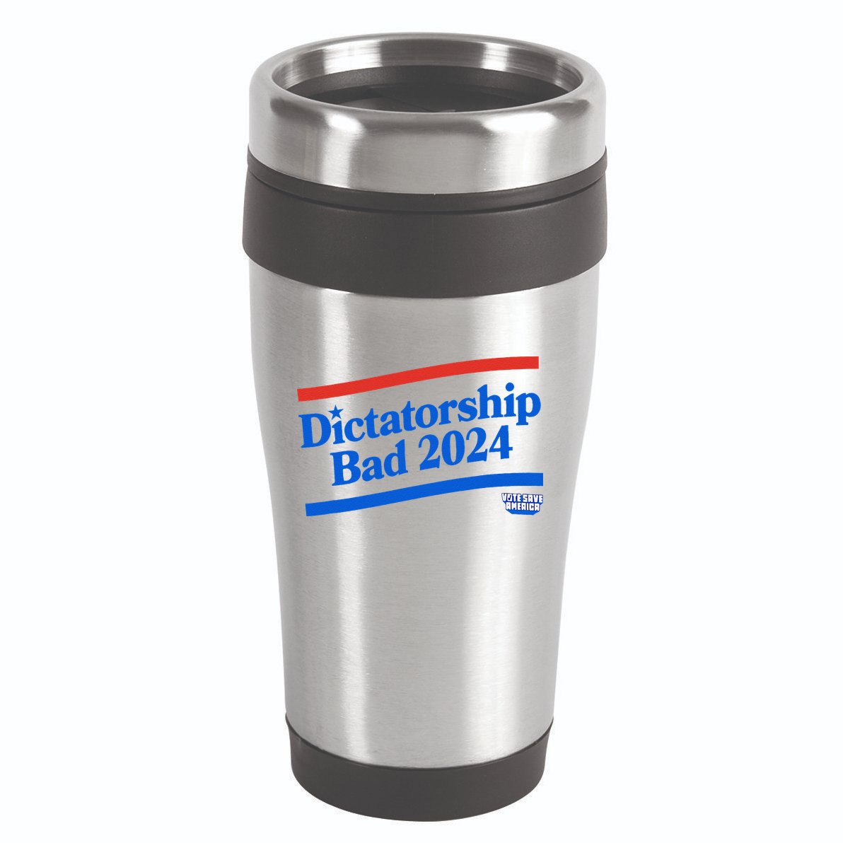 Dictatorship Bad 16oz Travel Tumbler