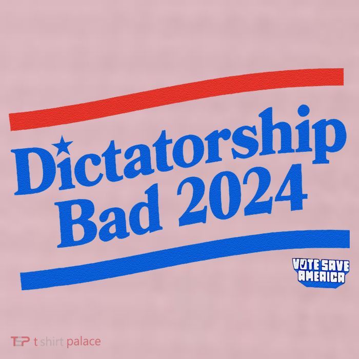 Dictatorship Bad 25L Jumbo Tote