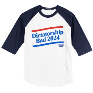 Dictatorship Bad Baseball Sleeve Shirt