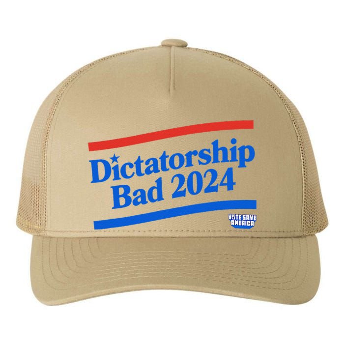 Dictatorship Bad Yupoong Adult 5-Panel Trucker Hat