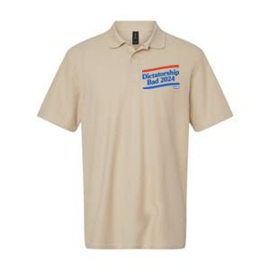 Dictatorship Bad Softstyle Adult Sport Polo