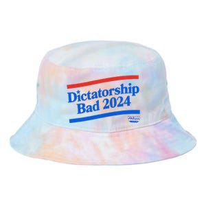 Dictatorship Bad Tie Dye Newport Bucket Hat