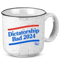 Dictatorship Bad 15oz Campfire Ceramic Mug