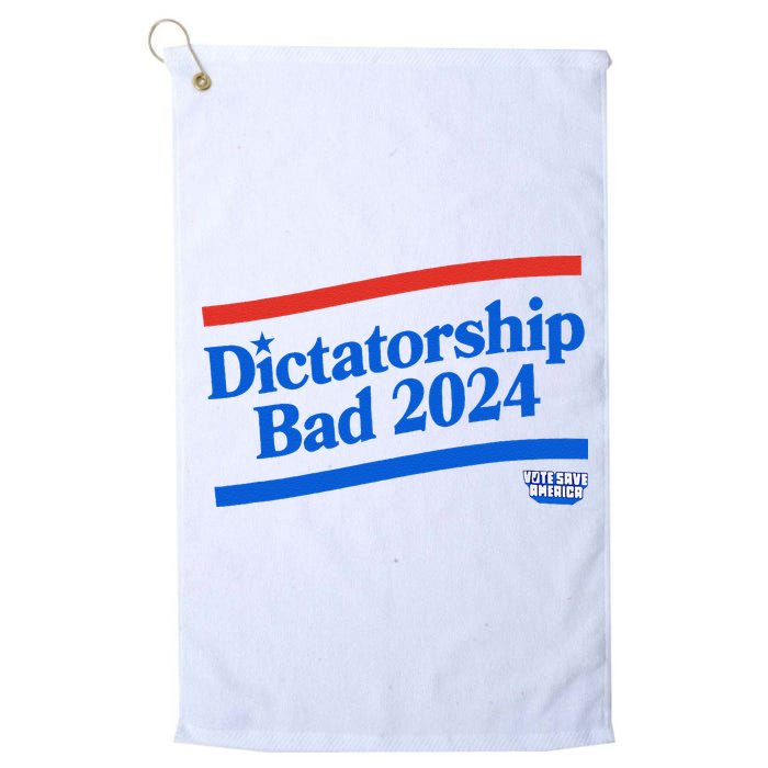 Dictatorship Bad Golf Towel