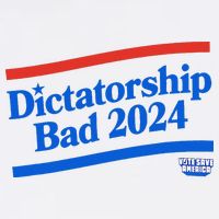 Dictatorship Bad Golf Towel