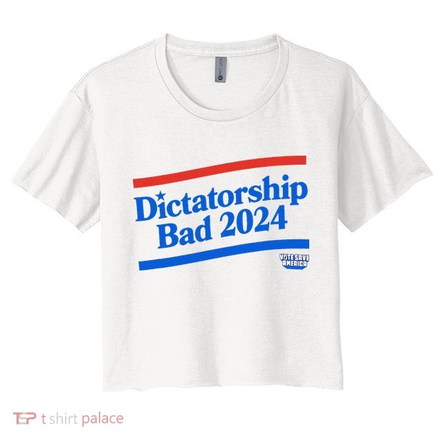 Dictatorship Bad Crop Top