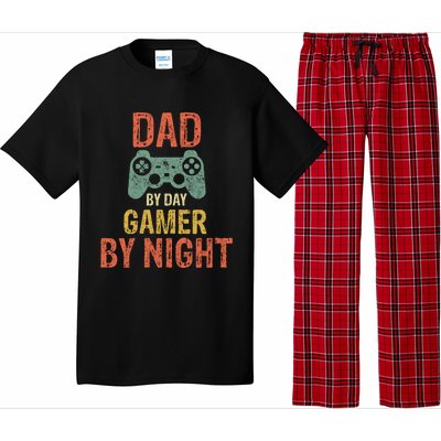 Dad By Day Gamer By Nighmeaningful Gift Funny Video Gamer Dad Gift Pajama Set