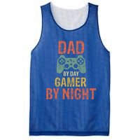 Dad By Day Gamer By Nighmeaningful Gift Funny Video Gamer Dad Gift Mesh Reversible Basketball Jersey Tank