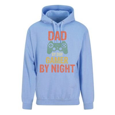 Dad By Day Gamer By Nighmeaningful Gift Funny Video Gamer Dad Gift Unisex Surf Hoodie