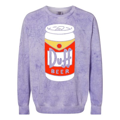 Duff Beer Colorblast Crewneck Sweatshirt