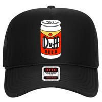 Duff Beer High Crown Mesh Back Trucker Hat