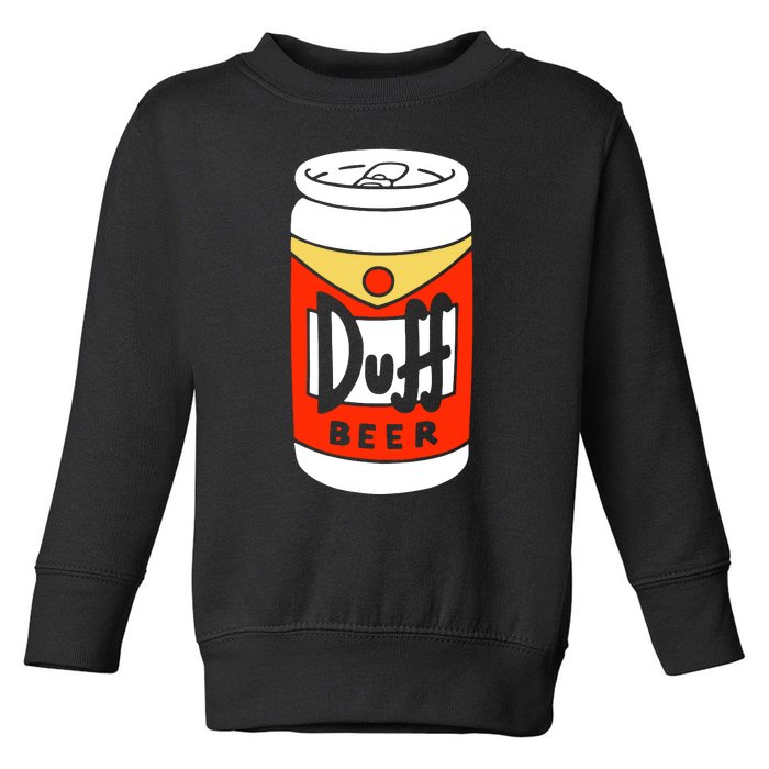 Duff Beer Toddler Sweatshirt