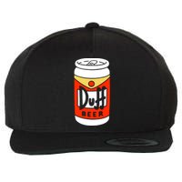 Duff Beer Wool Snapback Cap