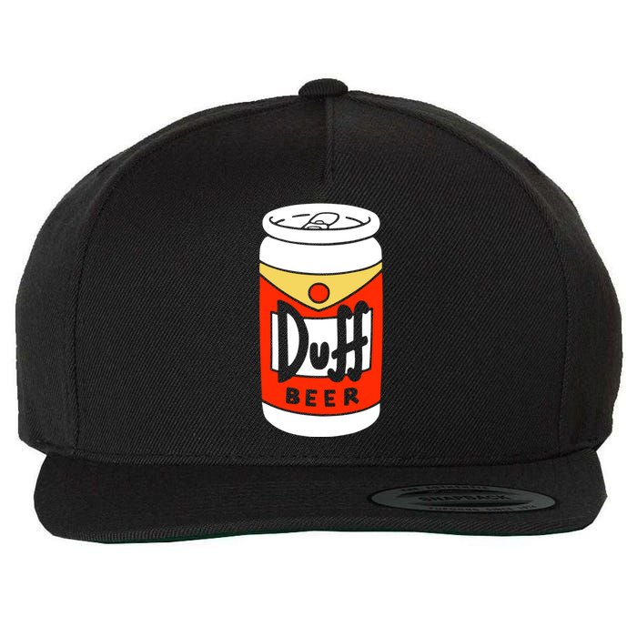 Duff Beer Wool Snapback Cap