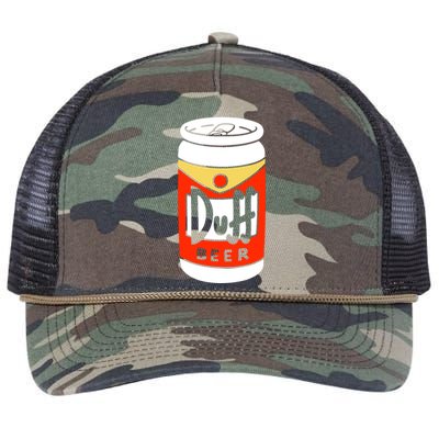 Duff Beer Retro Rope Trucker Hat Cap