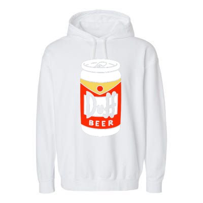 Duff Beer Garment-Dyed Fleece Hoodie