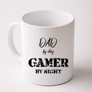 Dad By Day Gamer By Night Gift Coffee Mug