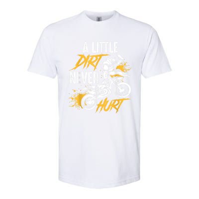 Dirt Bike Dirt Never Hurt Motocross Softstyle® CVC T-Shirt