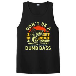 DonT Be Dumb Bass Fishing Dad Daddy Fathers Day PosiCharge Competitor Tank