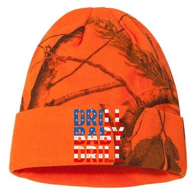 Drill Baby Drill Trump 2024 Kati Licensed 12" Camo Beanie