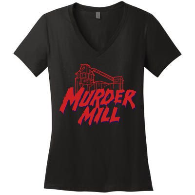 Dead By Daylight Murder Mill Women's V-Neck T-Shirt
