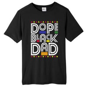 Dope Black Dad Black History Month Juneteenth 1865 Tall Fusion ChromaSoft Performance T-Shirt