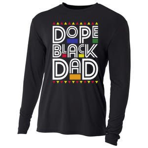 Dope Black Dad Black History Month Juneteenth 1865 Cooling Performance Long Sleeve Crew