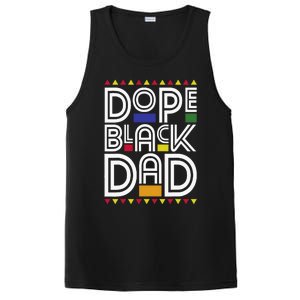 Dope Black Dad Black History Month Juneteenth 1865 PosiCharge Competitor Tank