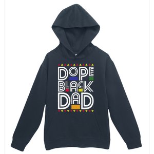 Dope Black Dad Black History Month Juneteenth 1865 Urban Pullover Hoodie