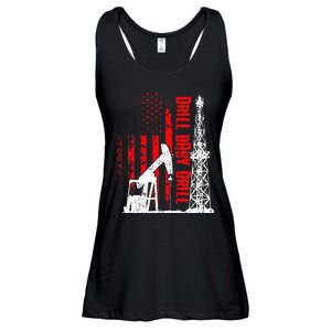 Drill Baby Drill Design For Oilfield Worker Ladies Essential Flowy Tank