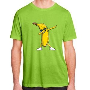 Dabbing Banana Dance Funny Adult ChromaSoft Performance T-Shirt