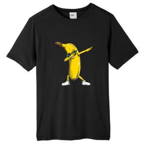 Dabbing Banana Dance Funny Tall Fusion ChromaSoft Performance T-Shirt