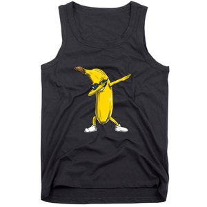 Dabbing Banana Dance Funny Tank Top