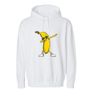 Dabbing Banana Dance Funny Garment-Dyed Fleece Hoodie