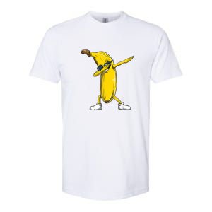 Dabbing Banana Dance Funny Softstyle CVC T-Shirt