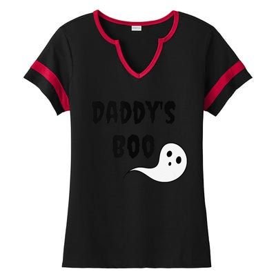 Daddys Boo Ddlg Little Space Abdl Funny Halloween Gift Ladies Halftime Notch Neck Tee