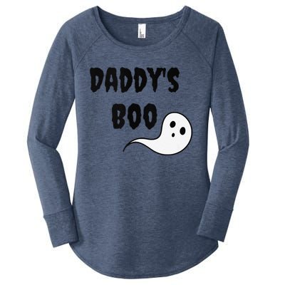 Daddys Boo Ddlg Little Space Abdl Funny Halloween Gift Women's Perfect Tri Tunic Long Sleeve Shirt