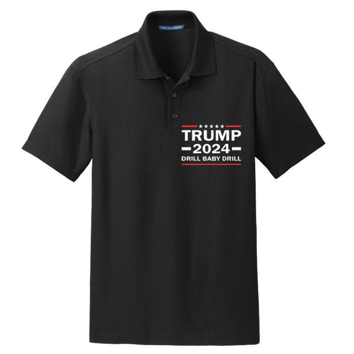 Drill Baby Drill Trump 2024 President Election Republicans Dry Zone Grid Polo