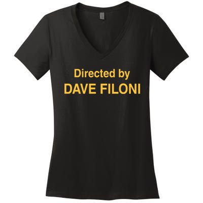 Directed By Dave Filoni Women's V-Neck T-Shirt