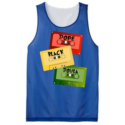 Dope Black Doula Black History Month Black Birth Matters Gift Mesh Reversible Basketball Jersey Tank