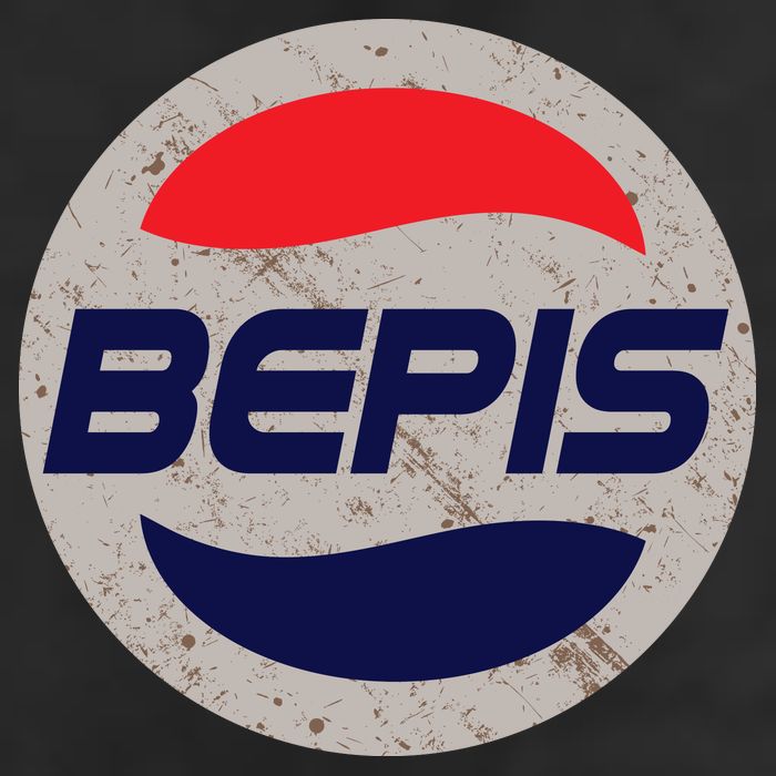 Distressed BEPIS Dank Meme 7 Panel Mesh Trucker Snapback Hat