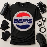 Distressed BEPIS Dank Meme Cooling Performance Crew T-Shirt