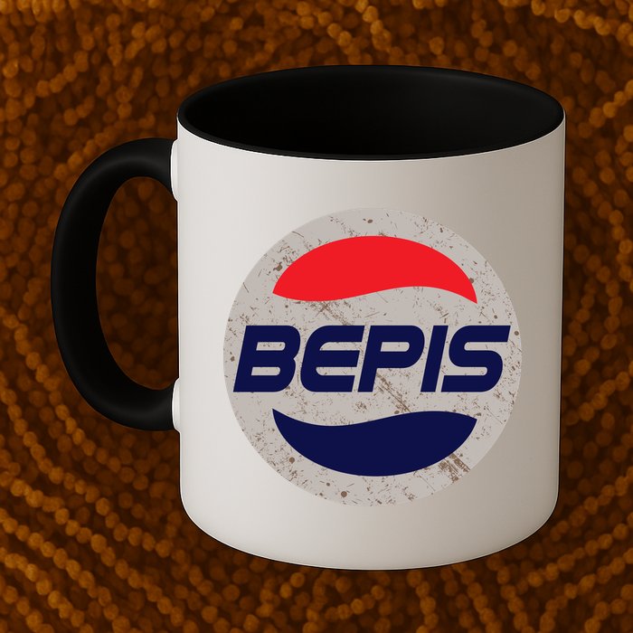 Distressed BEPIS Dank Meme Mug